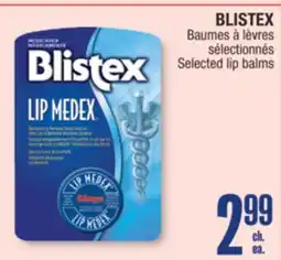 Jean Coutu BLISTEX Selected lip balms offer