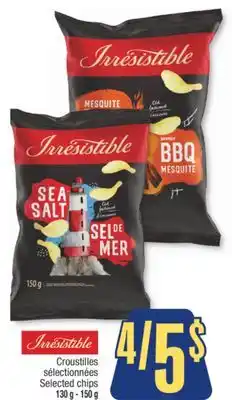 Jean Coutu IRRESISTIBLES Selected chips offer