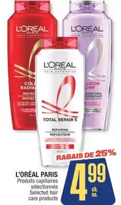 Jean Coutu L'ORÉAL PARIS Selected hair care products offer