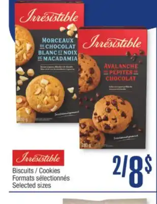 Jean Coutu IRRESISTIBLE Cookies offer