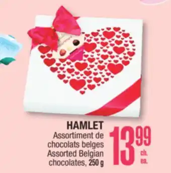 Jean Coutu HAMLET Assorted Belgian chocolates offer