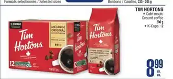 Jean Coutu TIM HORTONS Ground coffee offer