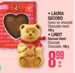 Jean Coutu LAURA SECORD, LINDT offer