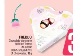 Jean Coutu FREDDO Heart-shaped box of chocolates offer