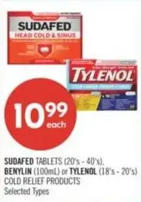 Shoppers Drug Mart Benylin or tylenol offer