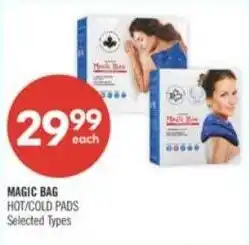 Shoppers Drug Mart Magic bag hot/cold pads offer