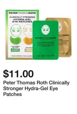 Sephora Peter Thomas Roth Clinically Stronger Hydra-Gel Eye Patches offer