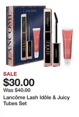 Sephora Lancôme Lash Idôle & Juicy Tubes Set offer