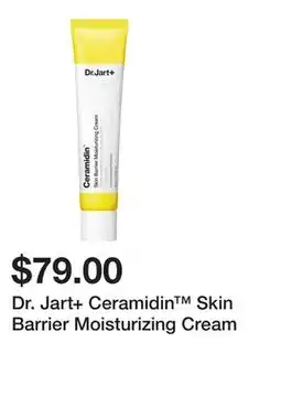 Sephora Dr. Jart+ Ceramidin Skin Barrier Moisturizing Cream offer