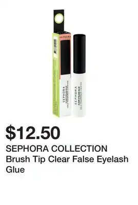 Sephora SEPHORA COLLECTION Brush Tip Clear False Eyelash Glue offer