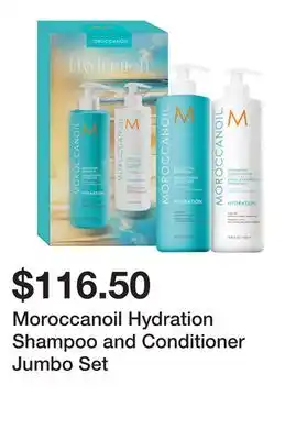 Sephora Moroccanoil Hydration Shampoo and Conditioner Jumbo Set offer