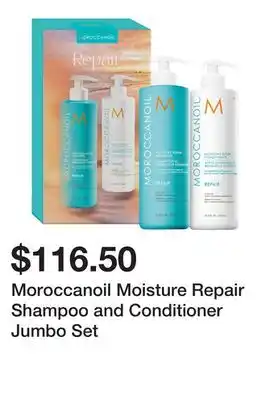 Sephora Moroccanoil Moisture Repair Shampoo and Conditioner Jumbo Set offer