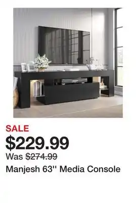 Wayfair Manjesh 63'' Media Console offer