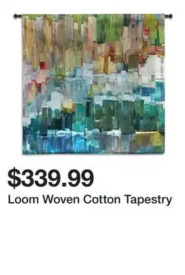 Wayfair Loom Woven Cotton Tapestry offer