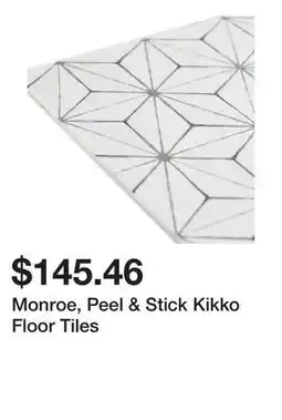 Bed Bath & Beyond Monroe, Peel & Stick Kikko Floor Tiles offer