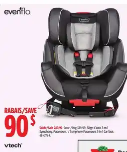 Canadian Tire Symphony Paramount 3-in-1 Car Seat offer