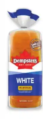 Walmart Dempster's White or Whole Wheat Bread offer