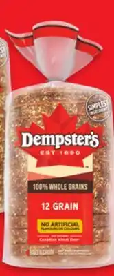 Walmart Dempster's Grain or Signature Bread offer