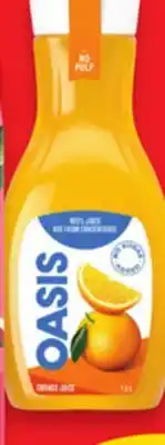 Walmart Oasis Orange Juice, Health Break or Smoothie offer