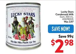 Walmart Lucky Stars Condensed Milk offer