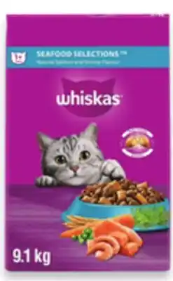 Walmart Whiskies Dry Cat Food offer