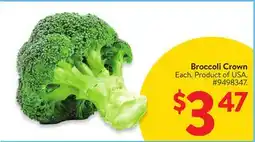 Walmart Broccoli Crown offer