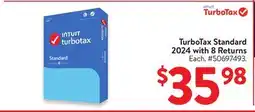 Walmart TurboTax Standard 2024 with 8 Returns offer