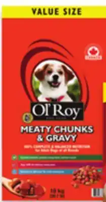 Walmart Ol' Roy Dry Dog Food Value Pack offer