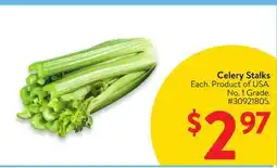 Walmart Celery Stalks offer