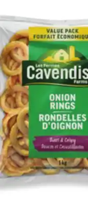 Walmart Cavendish Farms Sweet & Crispy kg Onion Rings 1 kg offer