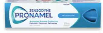 Walmart Sensodyne or Pronamel Toothpaste offer