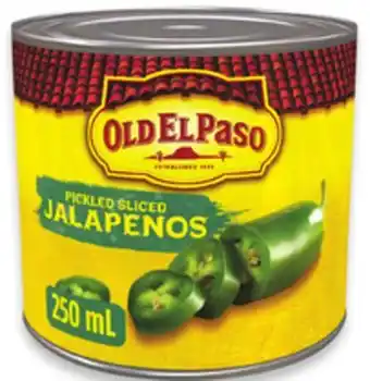 Walmart Old El Paso Sliced Jalapenos offer