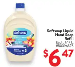 Walmart Softsoap Liquid Hand Soap Refill offer