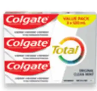 Walmart Colgate MaxFresh or Total Value Pack Toothpaste offer