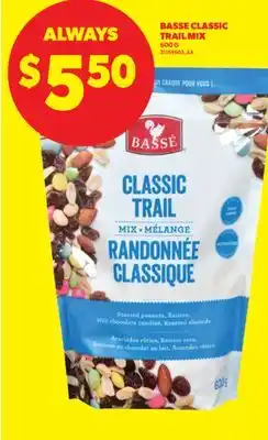 Real Canadian Superstore BASSE CLASSIC TRAIL MIX, 600 G offer