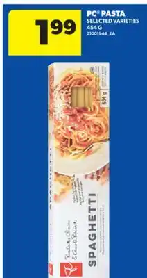 Real Canadian Superstore PC PASTA, 454 G offer