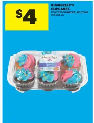 Real Canadian Superstore KIMBERLEY'S CUPCAKES, 315/318 G offer