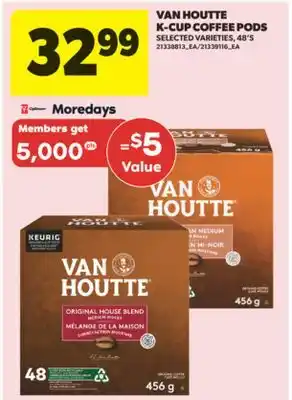 Real Canadian Superstore VAN HOUTTE K-CUP COFFEE PODS, 48'S offer