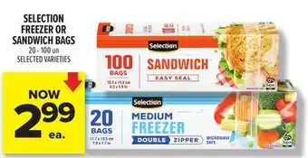 Metro NOW SELECTION FREEZER OR SANDWICH BAGS offer