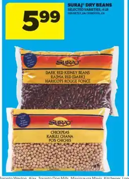 Real Canadian Superstore SURAJ DRY BEANS, 4 LB offer