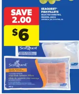 Real Canadian Superstore SEAQUEST FISH FILLETS, 400 G offer