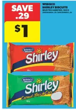 Real Canadian Superstore WIBISCO SHIRLEY BISCUITS, 300 G offer