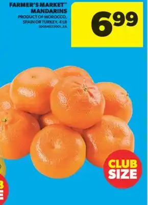 Real Canadian Superstore FARMER'S MARKET MANDARINS, 4 LB offer