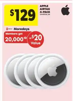 Real Canadian Superstore APPLE AIRTAG 4-PACK offer