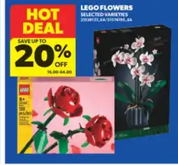 Real Canadian Superstore LEGO FLOWERS offer