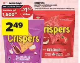 Real Canadian Superstore CRISPERS offer