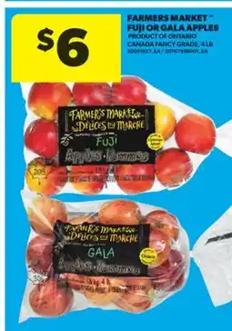 Real Canadian Superstore FARMERS MARKET FUJI OR GALA APPLES, 4 LB offer