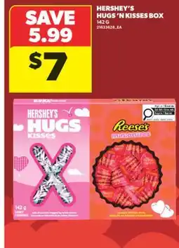 Real Canadian Superstore HERSHEY'S HUGS'N KISSES BOX, 142 G offer