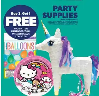 Real Canadian Superstore PARTY SUPPLIES offer