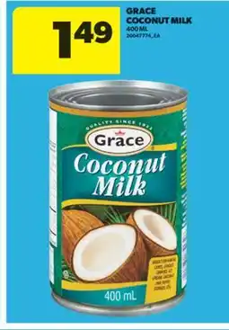 Real Canadian Superstore GRACE COCONUT MILK, 400 ML offer